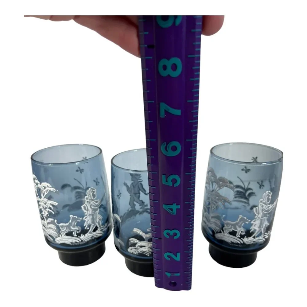 Vintage Libbey Mary ‎ Greggory Glasses Set of 4